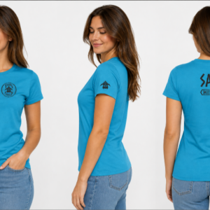 Damen T-Shirt Viking Shield